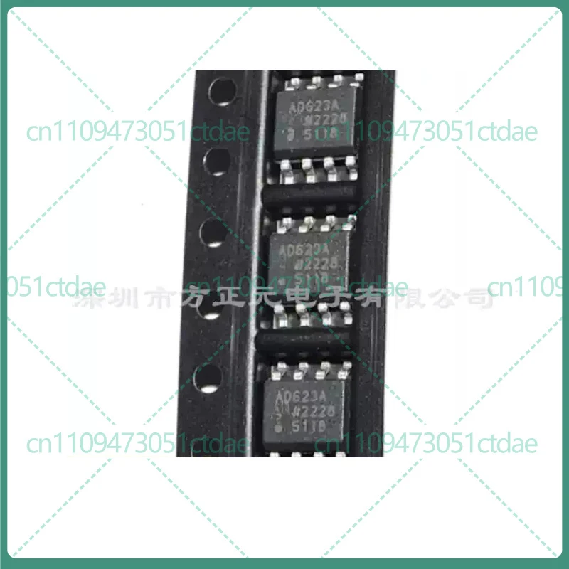 5-25pcs For AD623ARZ SOIC-8 Single Supply Rail-to-Rail Instrumentation Amplifier IC
5-25pcs For AD623ARZ SOIC-8 Single Supply Rail-to-Rail Instrumentation Amplifier IC