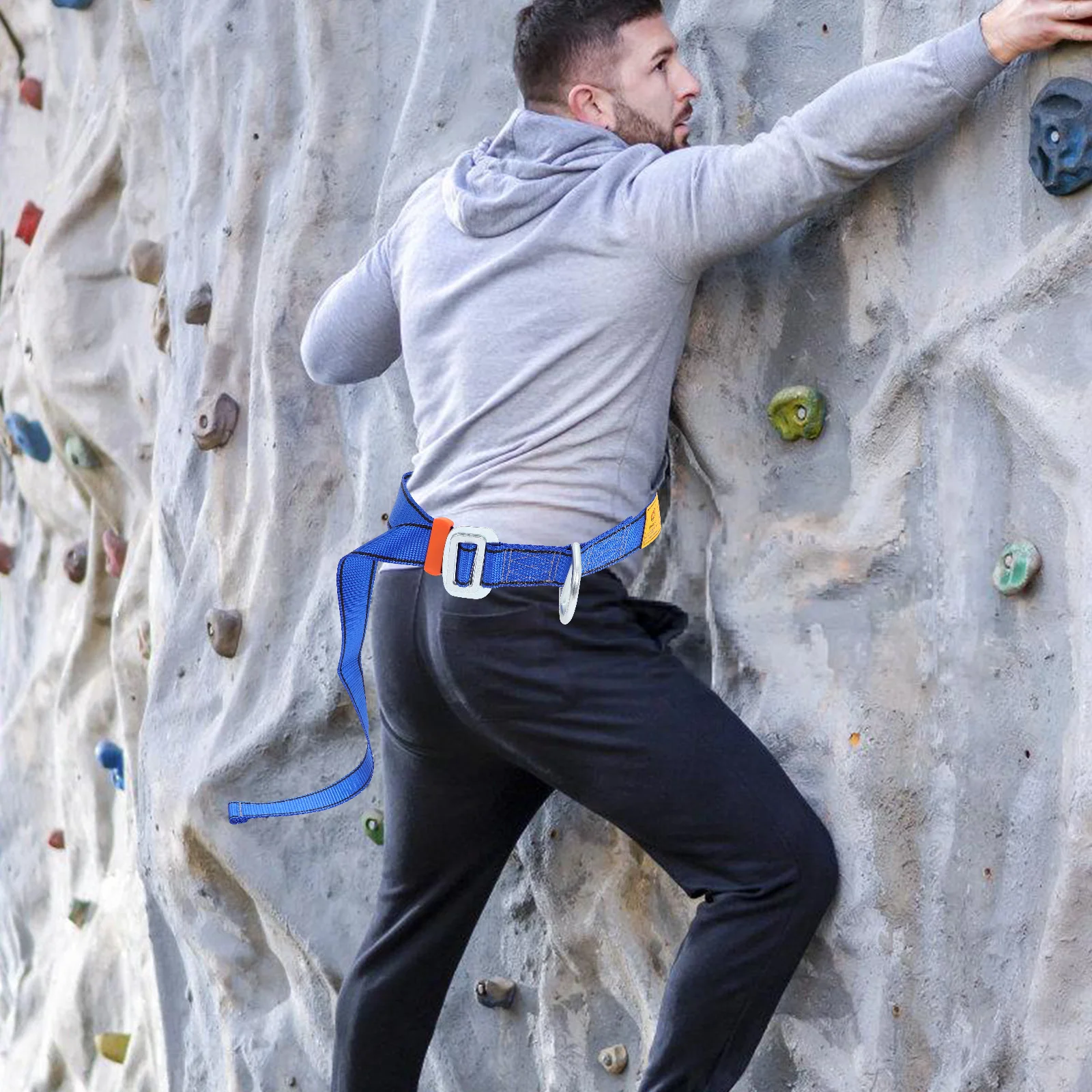 Single Waist Outdoor Safety Harness for Construction Mountaineering Climbing Heavy Duty Strap Work
Single Waist Outdoor Safety Harness for Construction Mountaineering Climbing Heavy Duty Strap Work