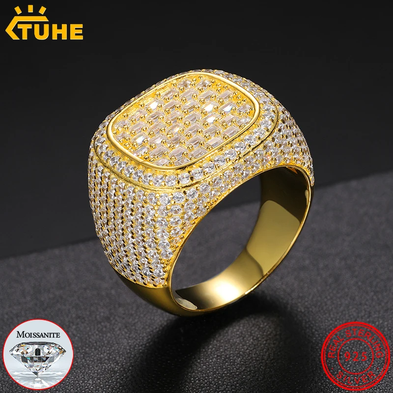 Unisex Classic Moissanite 925 Ring Men Men Hip Hop Jewelry Pave Setting Ring Fashion Rock Gift
Unisex Classic Moissanite 925 Ring Men Men Hip Hop Jewelry Pave Setting Ring Fashion Rock Gift