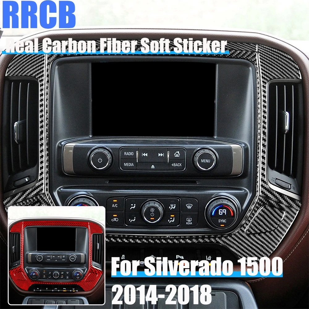 Carbon Fiber Car Accessories Center Console Trim Soft Cover Sticker For Chevrolet Silverado 1500 for GMC Sierra 1500 2014-2018
Carbon Fiber Car Accessories Center Console Trim Soft Cover Sticker For Chevrolet Silverado 1500 for GMC Sierra 1500 2014-2018
