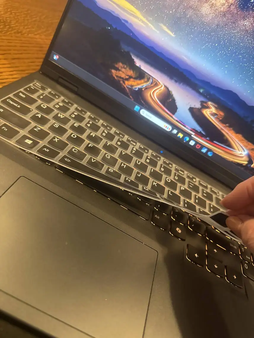 Silicone Laptop Keyboard Cover Protector for Lenovo Legion 5 15 / Legion 5i 15" 15.1" 2025 15" 15IAX10 15AHP10 15AKP10 15IRX10
Silicone Laptop Keyboard Cover Protector for Lenovo Legion 5 15 / Legion 5i 15" 15.1" 2025 15" 15IAX10 15AHP10 15AKP10 15IRX10