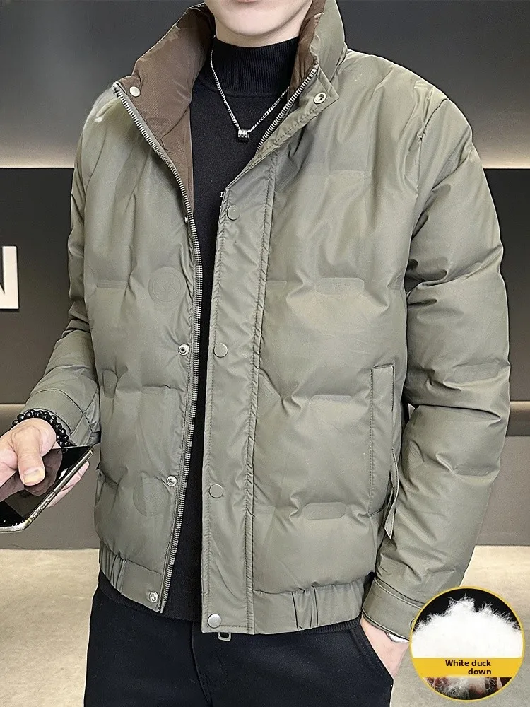 Мужская легкая пуховая куртка для зимы, теплая, морозостойкая, модная, с воротником-стойкой, повседневная, на молнии
Мужская легкая пуховая куртка для зимы, теплая, морозостойкая, модная, с воротником-стойкой, повседневная, на молнии