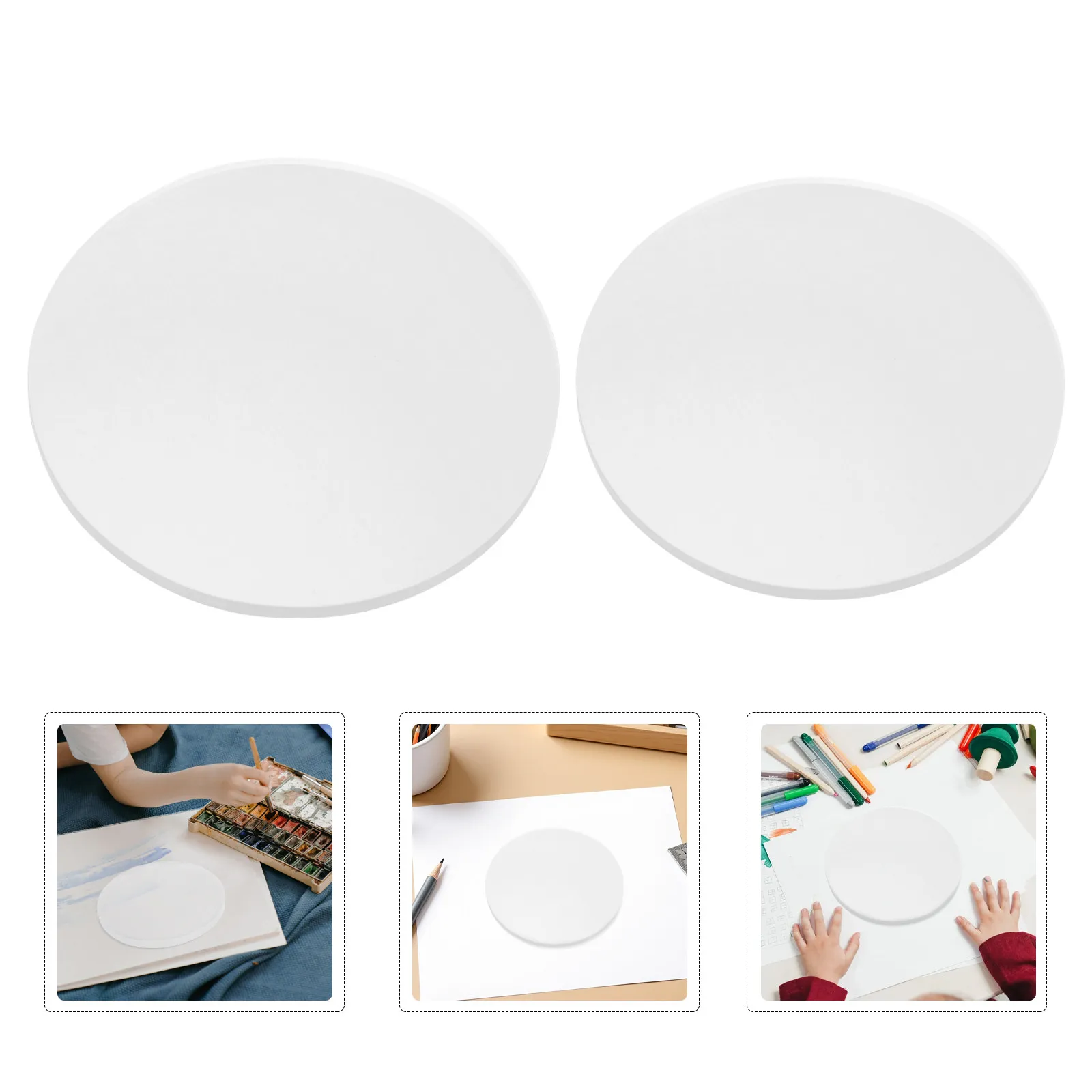 2Pcs Round Gel Plates Clear Reusable Gel Printing Plate 5.91 7.09 Versatile Printmaking Supplies for Scrapbooking Art Journaling
2Pcs Round Gel Plates Clear Reusable Gel Printing Plate 5.91 7.09 Versatile Printmaking Supplies for Scrapbooking Art Journaling
