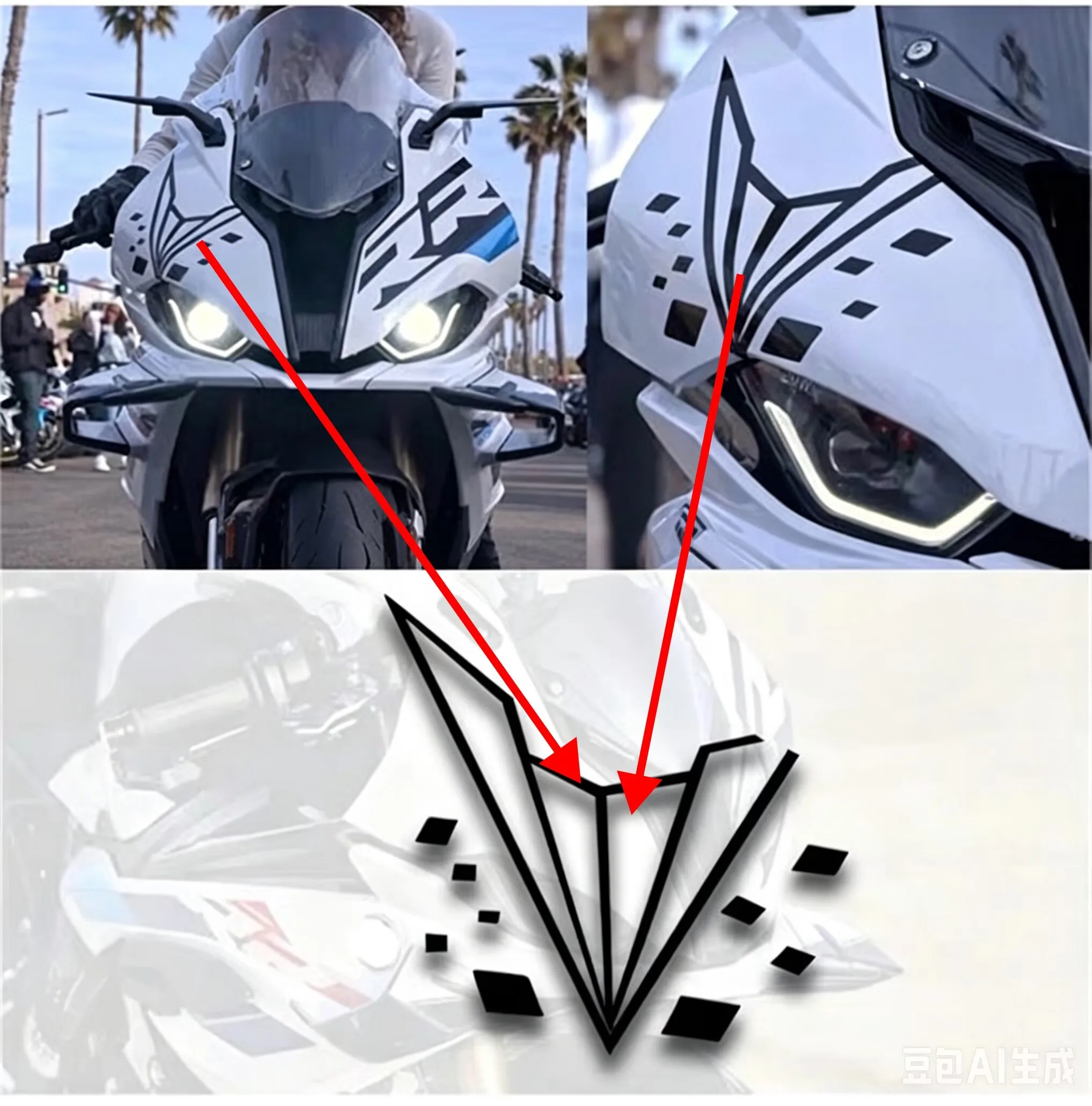Motorcycle Stickers Waterproof Reflective Decal For BMW S1000RR
Motorcycle Stickers Waterproof Reflective Decal For BMW S1000RR