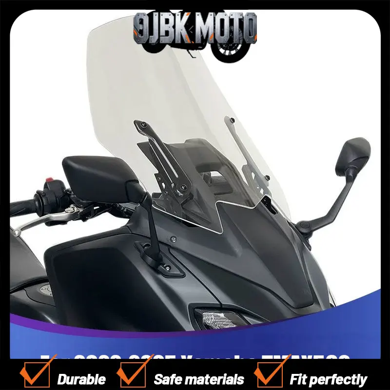 For 2022-2025 Yamaha TMAX560 Windshield Heightened and widened windshield Modified Accessories Protective chest windshield
For 2022-2025 Yamaha TMAX560 Windshield Heightened and widened windshield Modified Accessories Protective chest windshield
