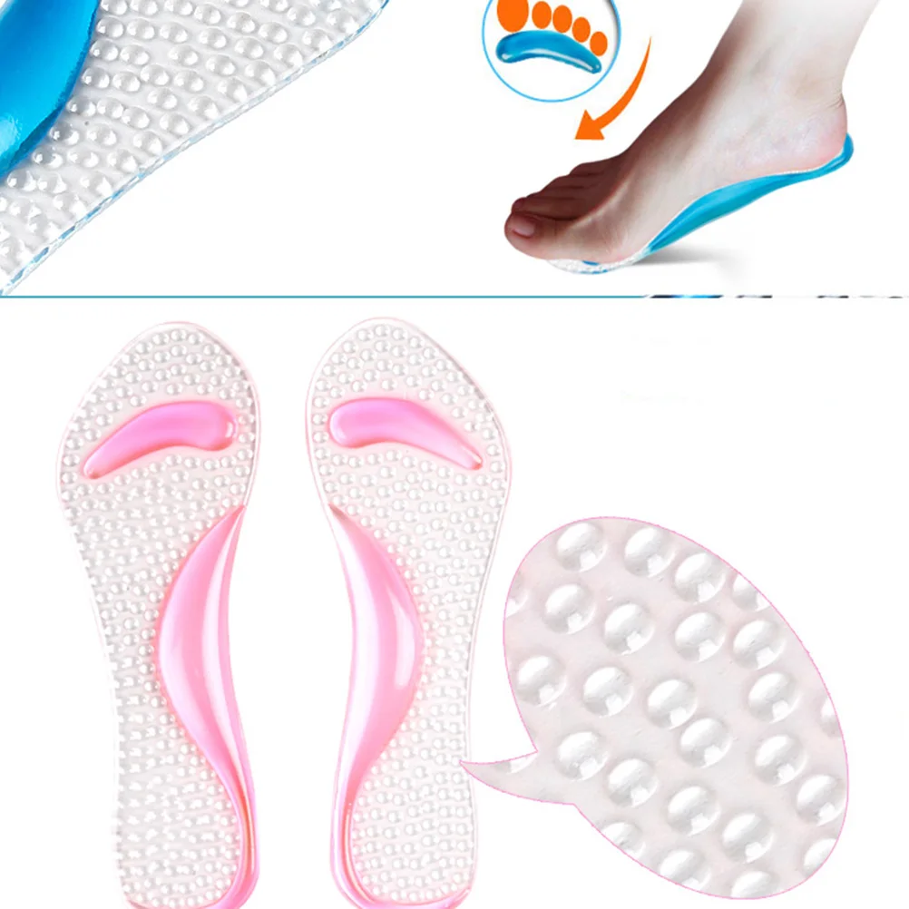Arch Support Insoles For High Heels Transparent Silicone Gel Pads Women Foot Cushion Metatarsal Pain Relief Shoe Inserts
Arch Support Insoles For High Heels Transparent Silicone Gel Pads Women Foot Cushion Metatarsal Pain Relief Shoe Inserts