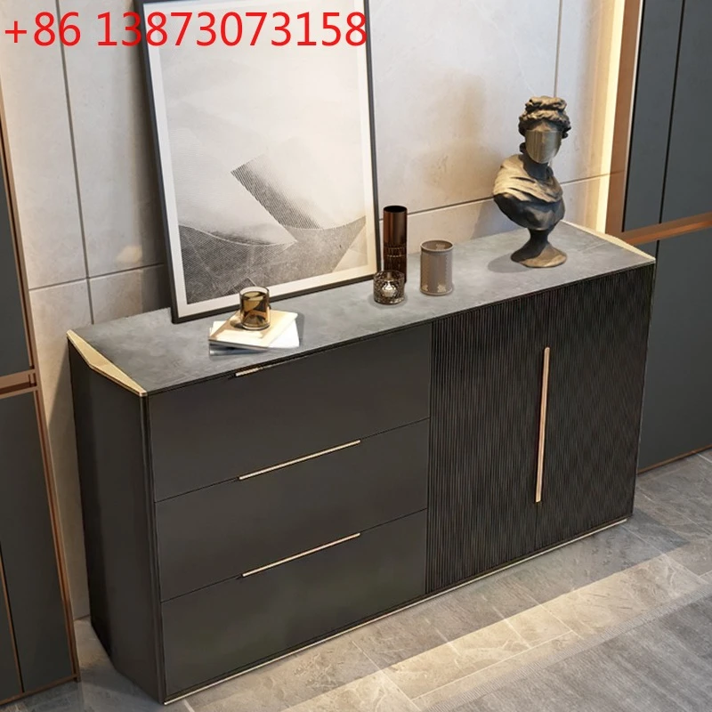 Italian solid wood dining side cabinet rock slab can be customized size retro cabinet
Italian solid wood dining side cabinet rock slab can be customized size retro cabinet