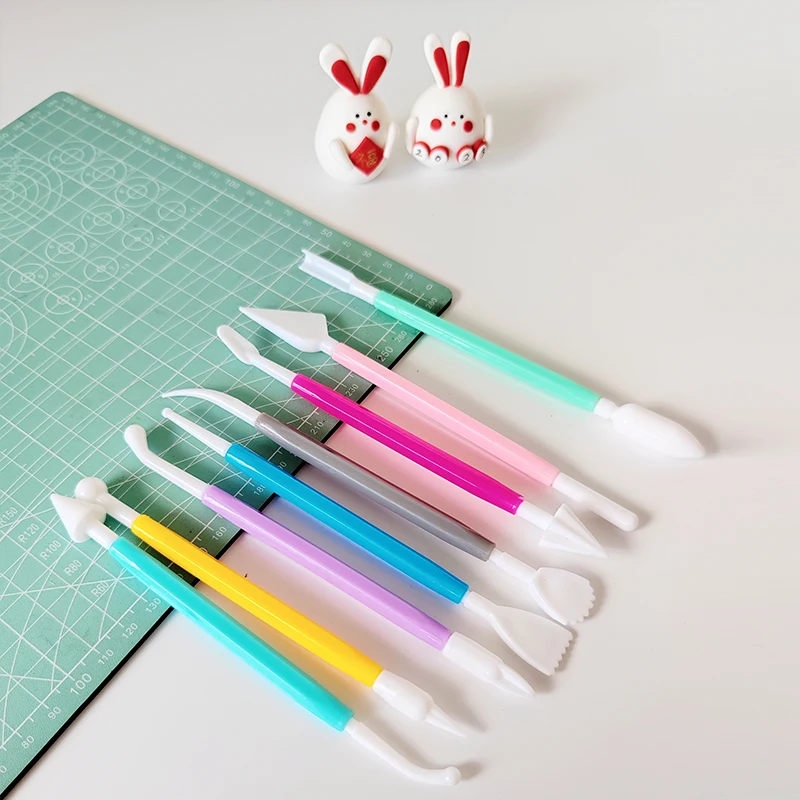 8pcs/Lot Plastic Poly form Scalpay Tools Set For Shaping Clay Play dough Toys Clay Sculpting Set
8pcs/Lot Plastic Poly form Scalpay Tools Set For Shaping Clay Play dough Toys Clay Sculpting Set