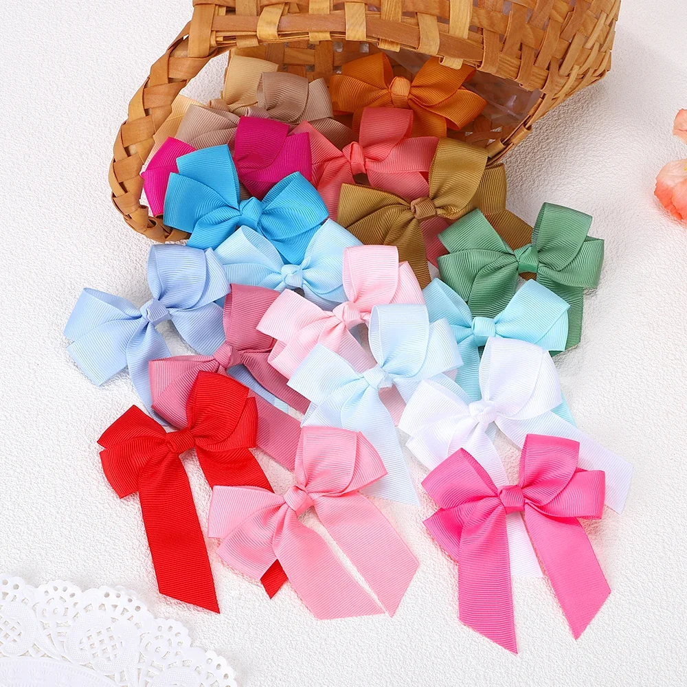 20/30pcs 3.35'' Solid Color Bowknot Hair Clips for Baby Girls Cute Grosgrain Long Ribbon Bow Hairpins Headwear Hair Accessories
20/30pcs 3.35'' Solid Color Bowknot Hair Clips for Baby Girls Cute Grosgrain Long Ribbon Bow Hairpins Headwear Hair Accessories