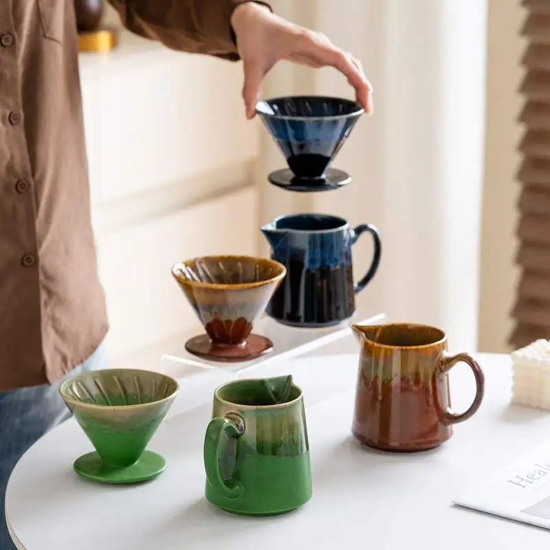 Портативная керамическая кофеварка с бытовым фильтром для кофе
Портативная керамическая кофеварка с бытовым фильтром для кофе