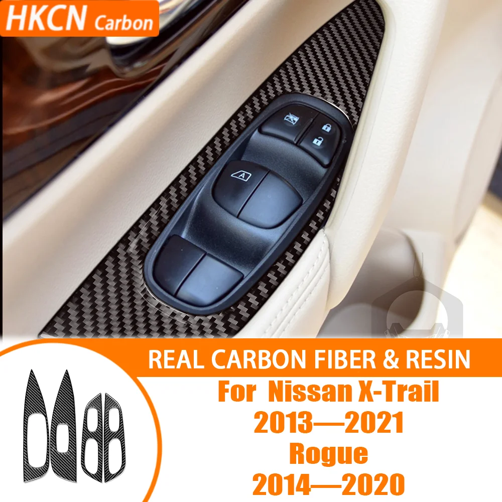 Carbon Fiber Window Switch Lifting Control Panel Car Interior Accessories Cover Trim Sticker For Nissan X-Trail Rogue 2013—2021
Carbon Fiber Window Switch Lifting Control Panel Car Interior Accessories Cover Trim Sticker For Nissan X-Trail Rogue 2013—2021