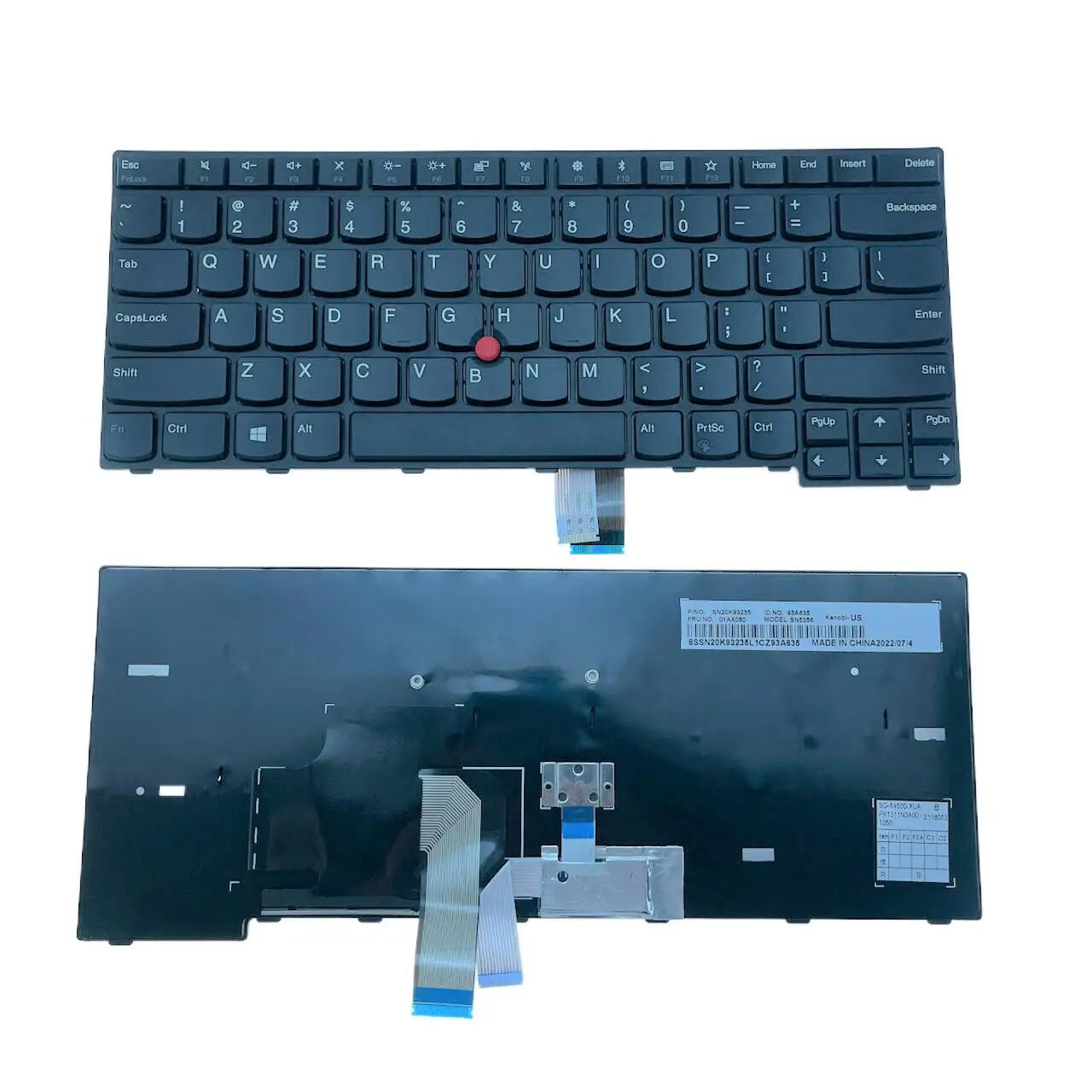 New US Laptop Keyboard For Lenovo Thinkpad E470 E470C E475 Notebook PC Replacement 01AX080
New US Laptop Keyboard For Lenovo Thinkpad E470 E470C E475 Notebook PC Replacement 01AX080