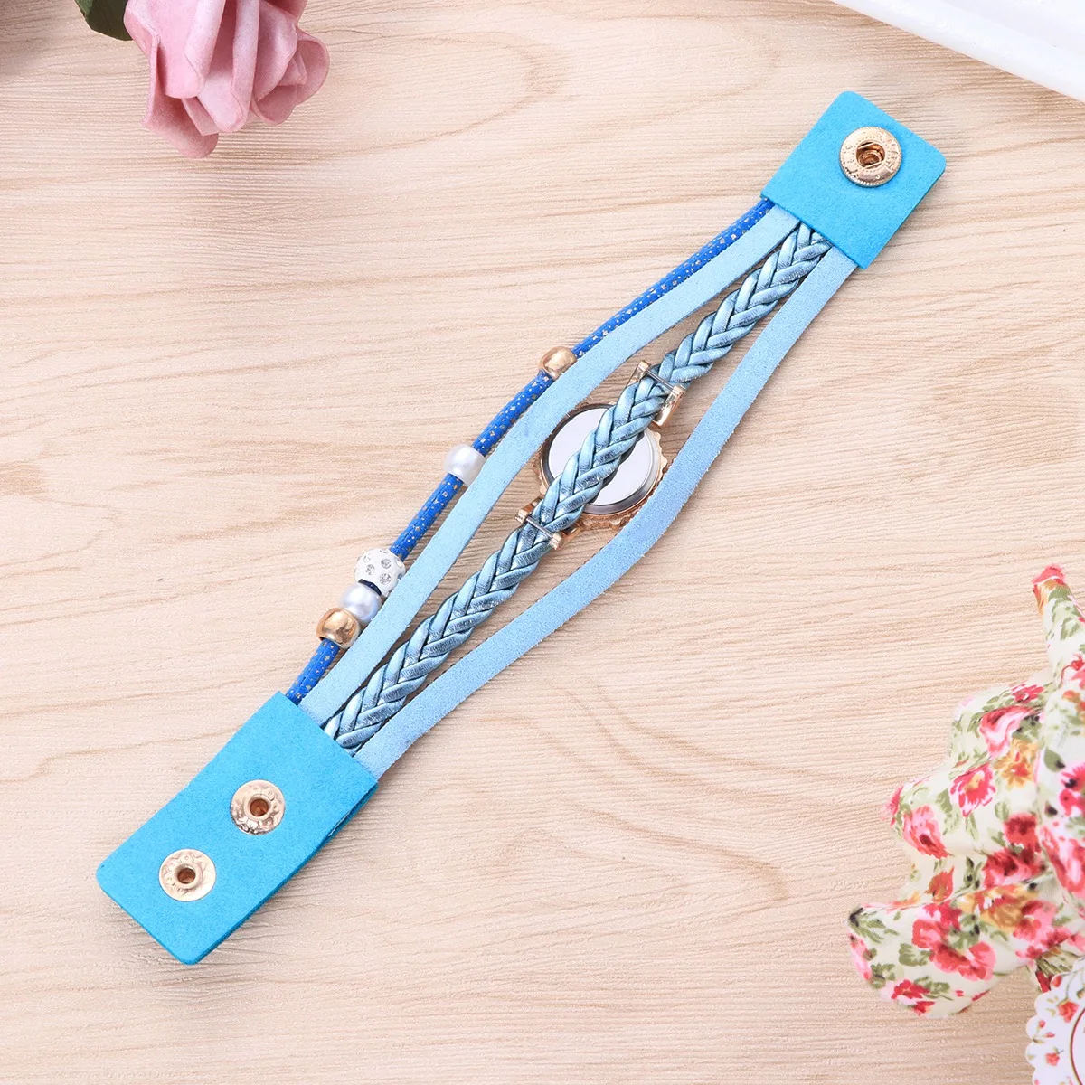 Fashion Women Quartz Watch Elegant Bracelet Durable Long Time Use Gift Christmas Birthday Valentines Day Party Cocktail Summer
Fashion Women Quartz Watch Elegant Bracelet Durable Long Time Use Gift Christmas Birthday Valentines Day Party Cocktail Summer