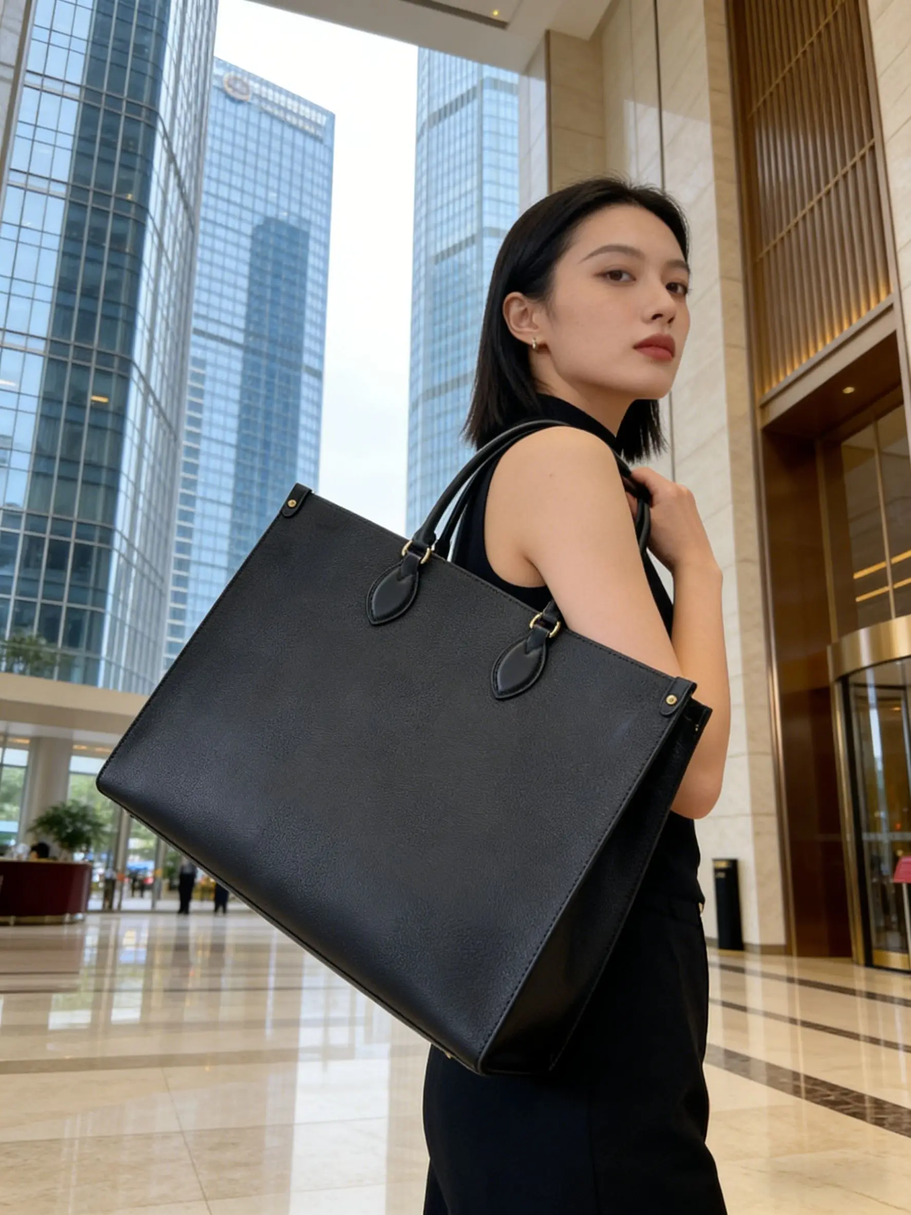 High-quality cowhide handbag Luxury women's genuine leather crossbody bag Large-capacity design women's tote bag ...
High-quality cowhide handbag Luxury women's genuine leather crossbody bag Large-capacity design women's tote bag ...