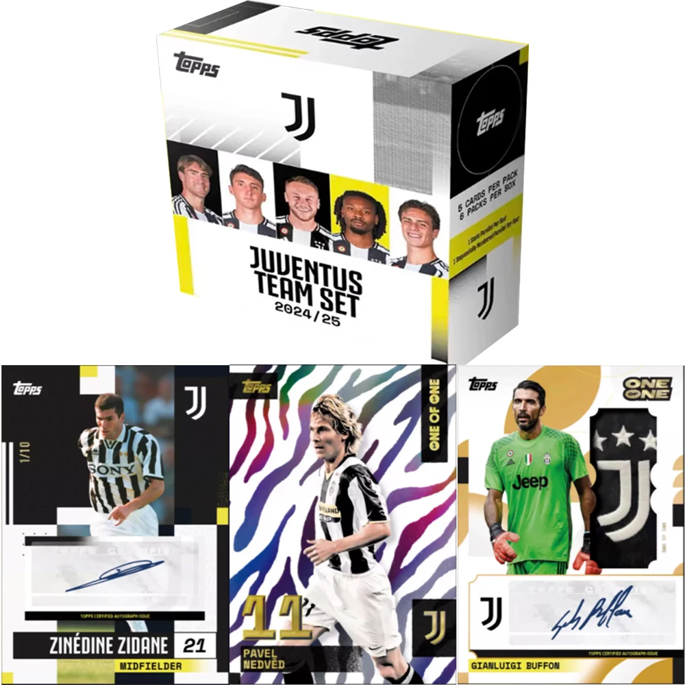 2024-25 Topps European Championship Juventus Team Set Box Football Player Cards Blind Box Zidane Ibrahimovic Collection Card
2024-25 Topps European Championship Juventus Team Set Box Football Player Cards Blind Box Zidane Ibrahimovic Collection Card