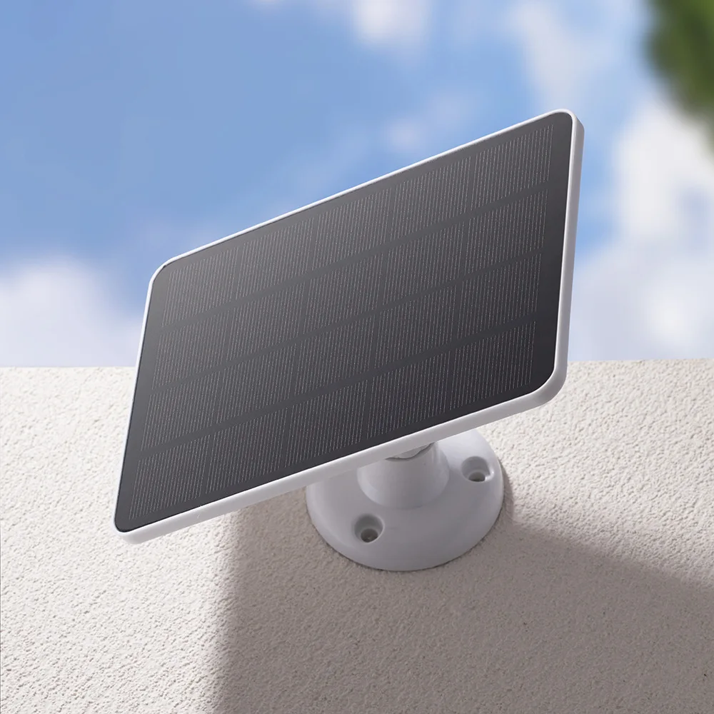20W Solar Panel Kit with 3-meter Charging Wire Portable Solar Panel 360 Rotating for Ring Spotlight Camera/Ring Stick Up Camera
20W Solar Panel Kit with 3-meter Charging Wire Portable Solar Panel 360 Rotating for Ring Spotlight Camera/Ring Stick Up Camera