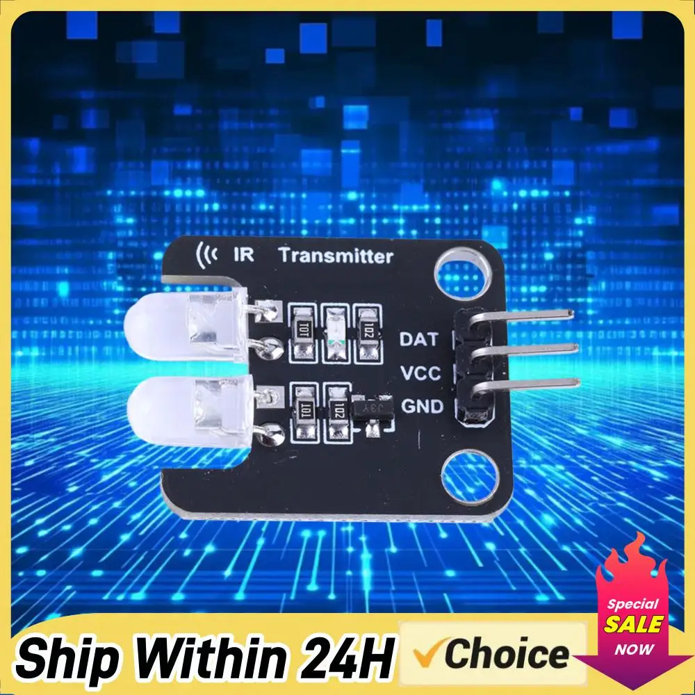 ИК-передатчик, модуль датчика излучения, электронный блок для Arduino, совместимый с Arduino
ИК-передатчик, модуль датчика излучения, электронный блок для Arduino, совместимый с Arduino
