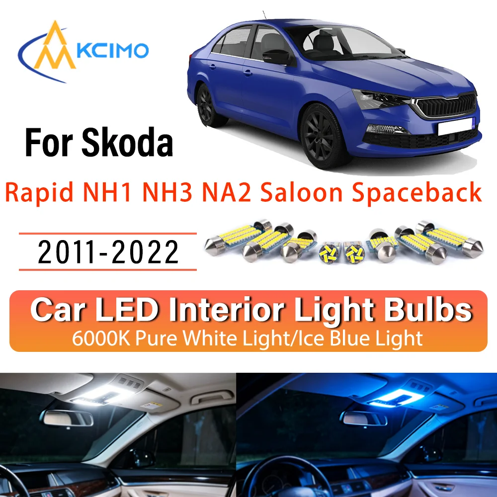 LED Interior Light Bulb Set For Skoda Rapid NH1 Saloon Spaceback 2011-2022 Easy Install Bright Dome Map Door Courtesy Brights
LED Interior Light Bulb Set For Skoda Rapid NH1 Saloon Spaceback 2011-2022 Easy Install Bright Dome Map Door Courtesy Brights
