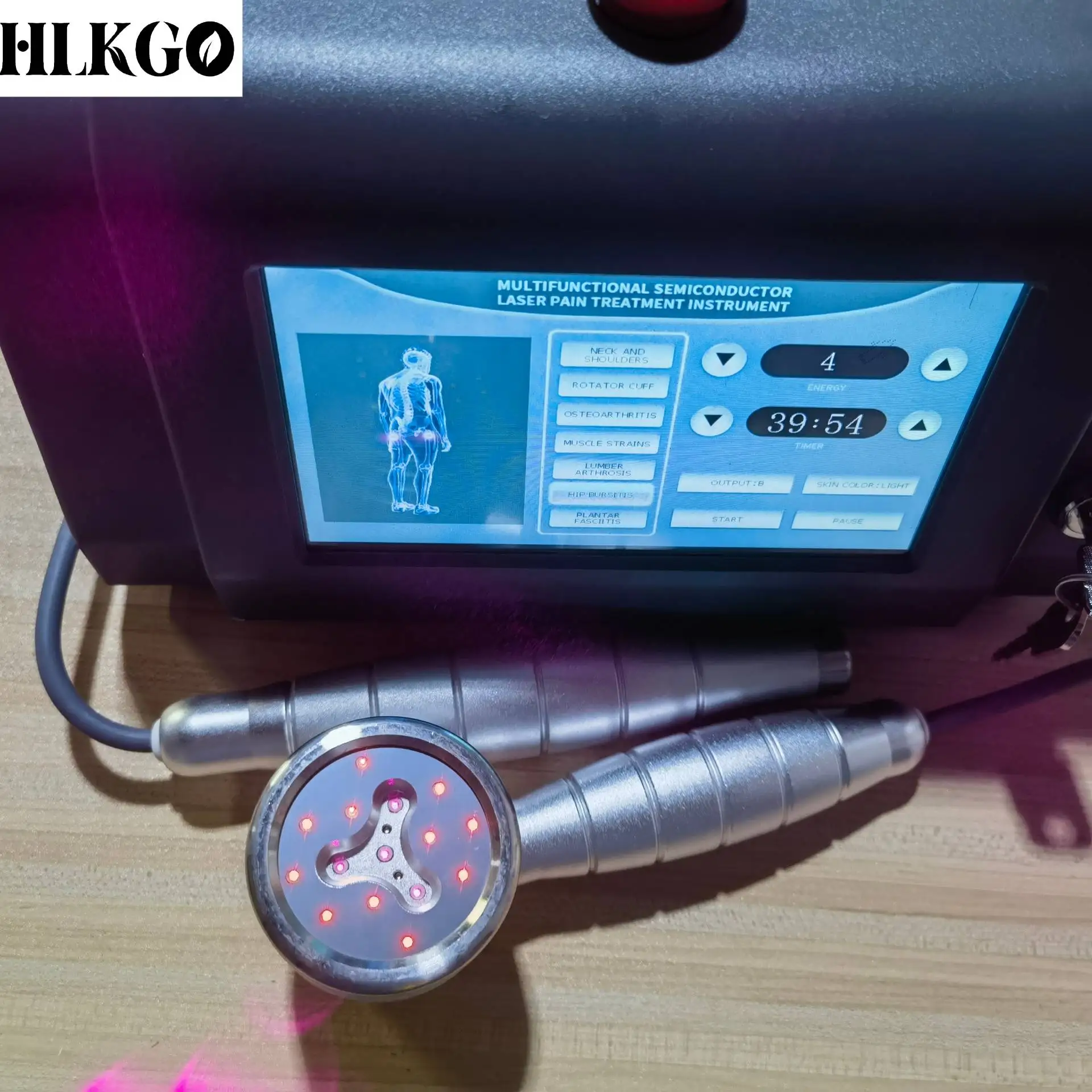 Неинвазивный аппарат для физиотерапии холодным лазером 650 нм 808 нм для облегчения хронической боли, противовоспалительный физиотерапевтический аппарат
Неинвазивный аппарат для физиотерапии холодным лазером 650 нм 808 нм для облегчения хронической боли, противовоспалительный физиотерапевтический аппарат