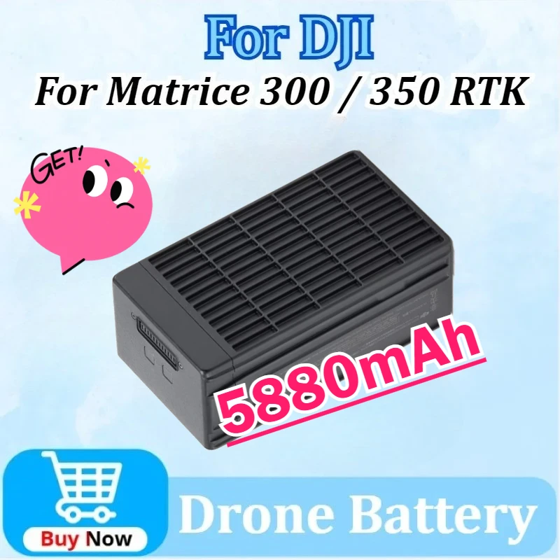 TB65 44.76V 5880mAh 263.2Wh Intelligent Flight Battery for DJI Matrice 300 RTK / 350 RTK Drone High Quality Rechargeable Battery
TB65 44.76V 5880mAh 263.2Wh Intelligent Flight Battery for DJI Matrice 300 RTK / 350 RTK Drone High Quality Rechargeable Battery