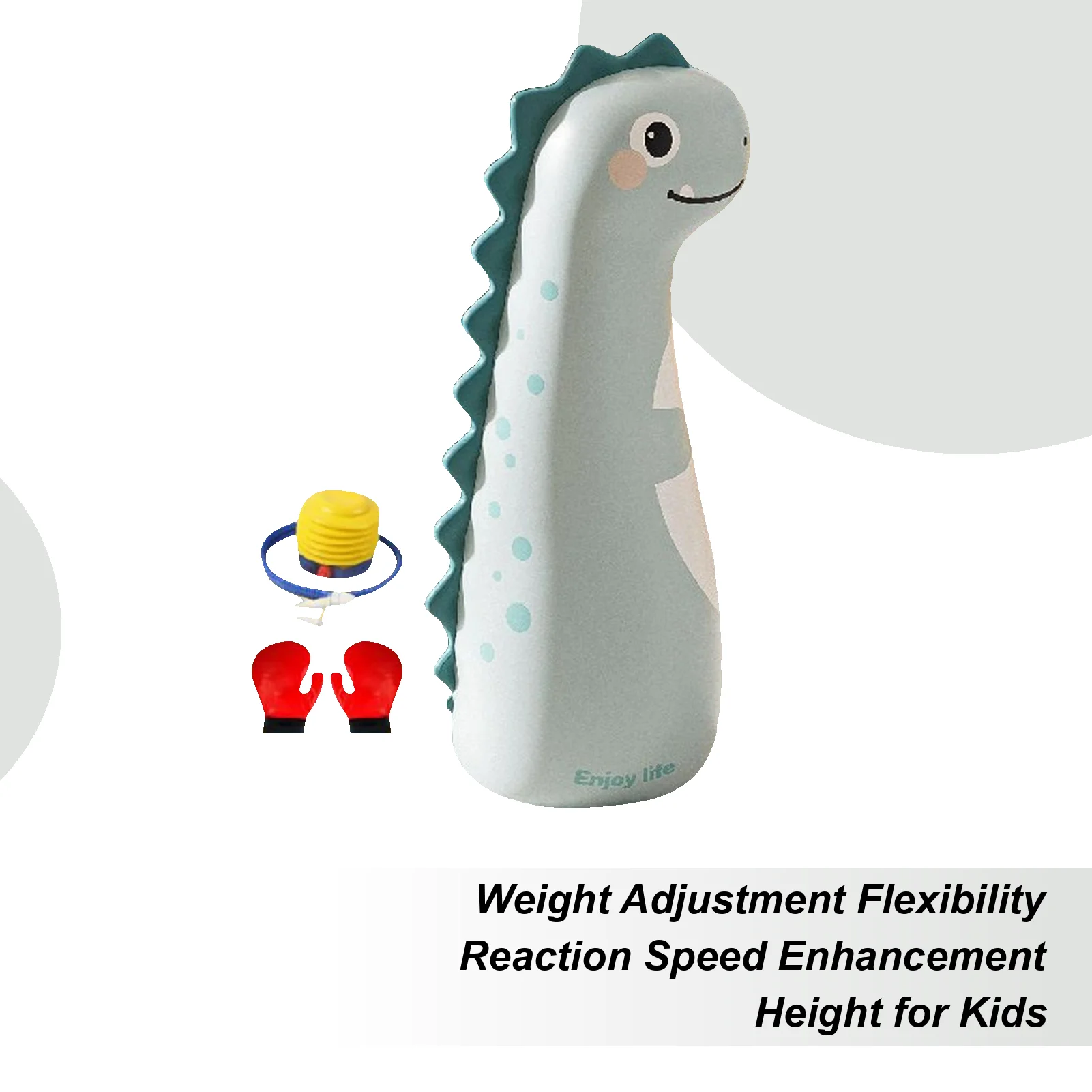 Надувной боксерский мешок 47-дюймовый надувной боксерский мешок с перчатками и насосом для детей, детский ударный мешок с песком для
Надувной боксерский мешок 47-дюймовый надувной боксерский мешок с перчатками и насосом для детей, детский ударный мешок с песком для