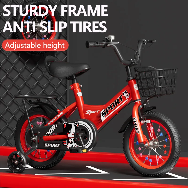 New 12 Inch Kids Bike for Boys and Girls 3-10 Years Old, Perfect for Outdoor Play, with Training Wheels, Parent-Child Family Bic
New 12 Inch Kids Bike for Boys and Girls 3-10 Years Old, Perfect for Outdoor Play, with Training Wheels, Parent-Child Family Bic