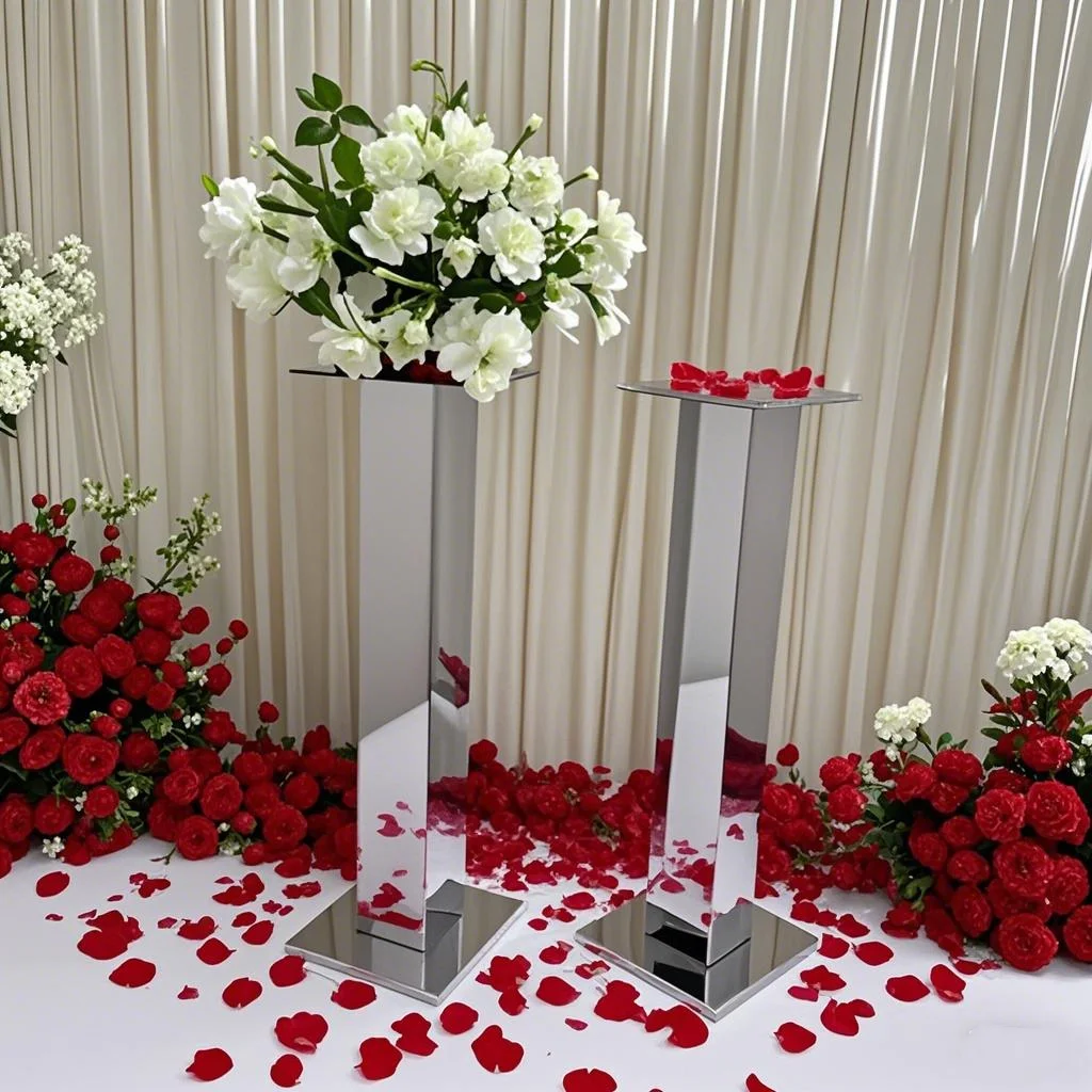 3-10pcs)60-120cm Golden sliver Mirror Flower Stand pedestal Stainless Steel Tabletop Wedding Centerpiece & Event Decoration
3-10pcs)60-120cm Golden sliver Mirror Flower Stand pedestal Stainless Steel Tabletop Wedding Centerpiece & Event Decoration