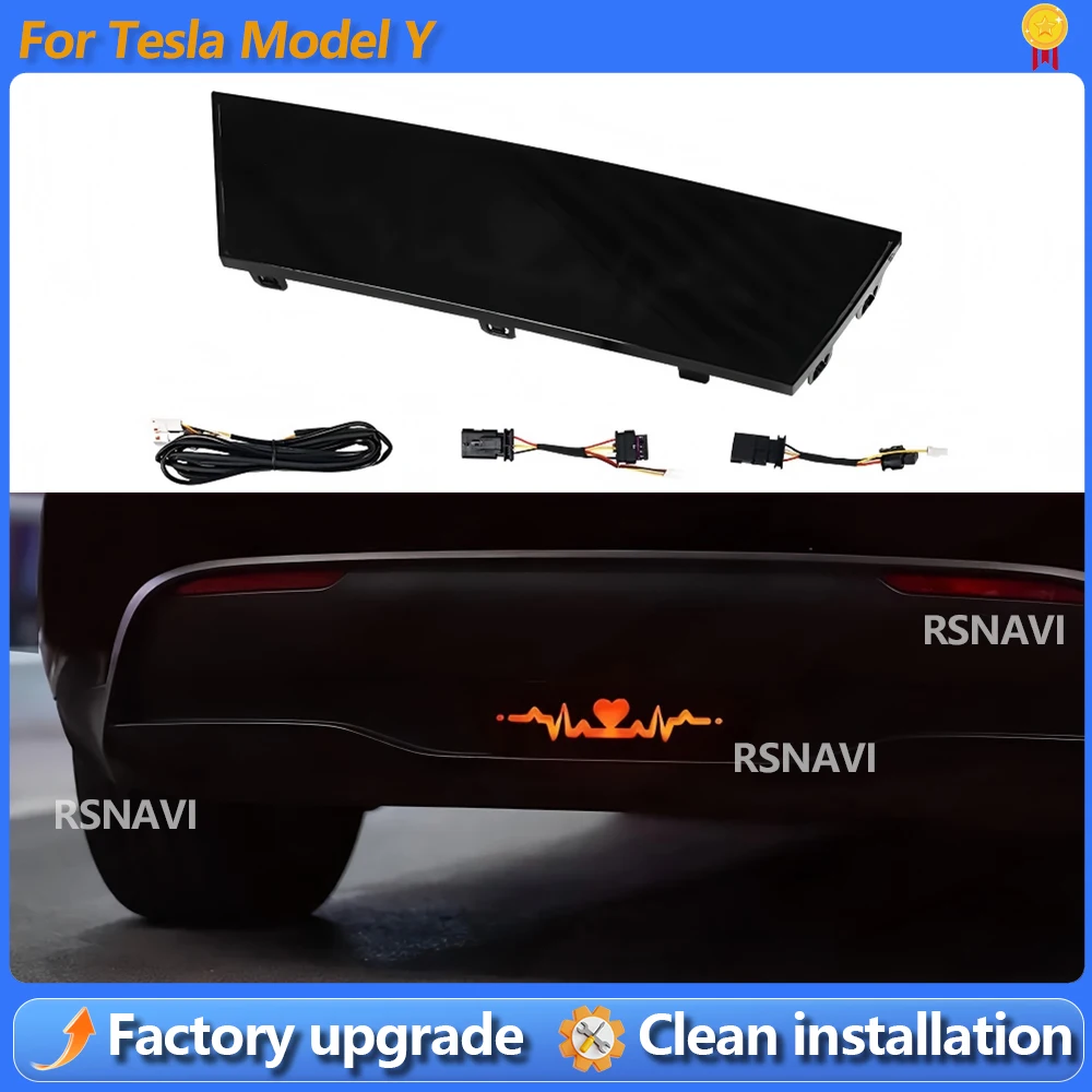 Heartbeat Pilot Light Turn Signal Lamp Pilot Lights Five Flashing Modes Heartbeat Lamp Car For Tesla Model Y Tail Caution Light
Heartbeat Pilot Light Turn Signal Lamp Pilot Lights Five Flashing Modes Heartbeat Lamp Car For Tesla Model Y Tail Caution Light