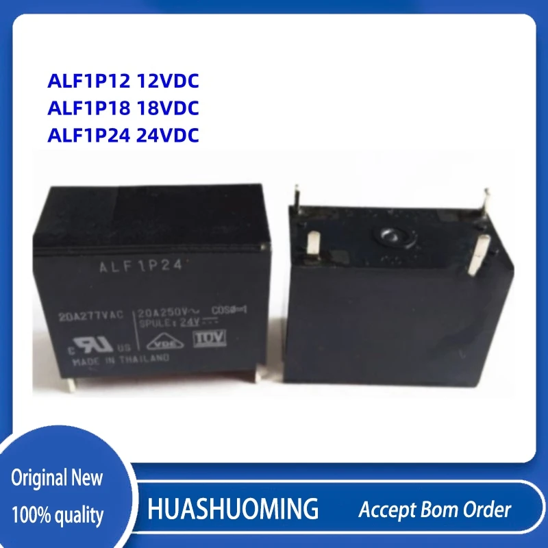 5 шт./партия, ALF1P12 12 в пост. Тока, ALF1P18 18 в пост. Тока, ALF1P24 24 в пост. Тока 20 А, 4 контакта
5 шт./партия, ALF1P12 12 в пост. Тока, ALF1P18 18 в пост. Тока, ALF1P24 24 в пост. Тока 20 А, 4 контакта
