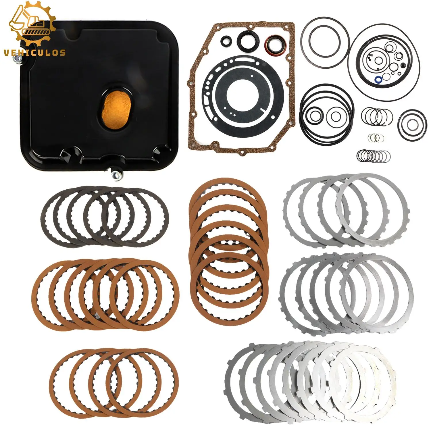 68332423AA 077909 52852913AB Transmission Master Rebuild Kit Gaskets For DODGE JEEP MITSUBISHI CHRYSLER 2.4L 3.7L 42RLE Car Part
68332423AA 077909 52852913AB Transmission Master Rebuild Kit Gaskets For DODGE JEEP MITSUBISHI CHRYSLER 2.4L 3.7L 42RLE Car Part