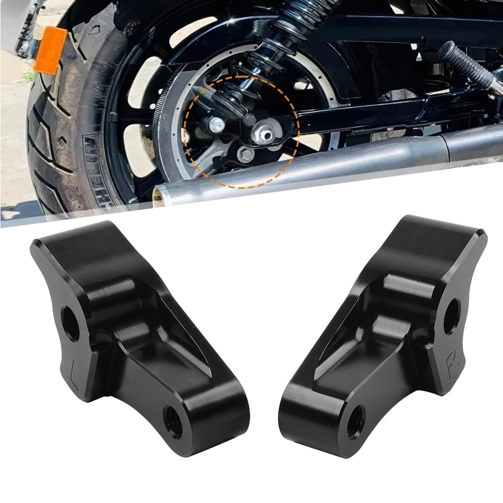 2x Motorbike Rear 1" Lowering Blocks Kit For Harley Touring Road Glide Street Glide Road King 2009-2024 Aluminum Black
2x Motorbike Rear 1" Lowering Blocks Kit For Harley Touring Road Glide Street Glide Road King 2009-2024 Aluminum Black