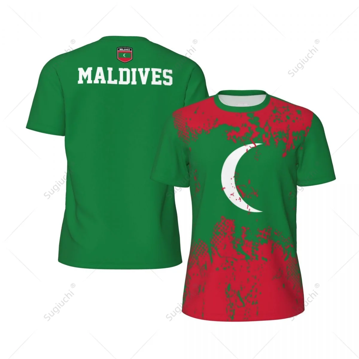 Exclusive design Maldives Flag Grain 3D Printed Men For Running Bike Soccer Tennis Fitness Sports tshirt Mesh Fans Short T-shirt
Exclusive design Maldives Flag Grain 3D Printed Men For Running Bike Soccer Tennis Fitness Sports tshirt Mesh Fans Short T-shirt