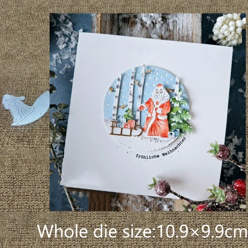 XLDesign Craft Metal stencil mold Cutting Die Santa Claus decoration scrapbook die cut Album Paper Card Craft Embossing
XLDesign Craft Metal stencil mold Cutting Die Santa Claus decoration scrapbook die cut Album Paper Card Craft Embossing