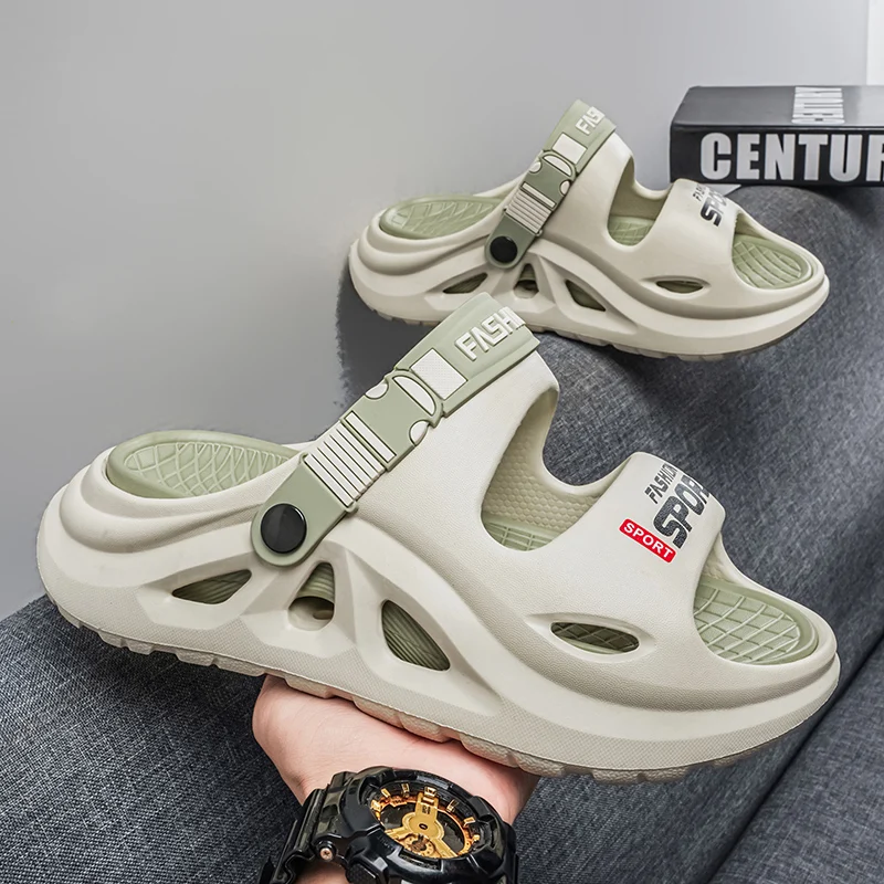 Men's Sandals New Summer Style Non-Slip Dual-Purpose Water-Resistant Casual Beach Sandals Slippers
Men's Sandals New Summer Style Non-Slip Dual-Purpose Water-Resistant Casual Beach Sandals Slippers