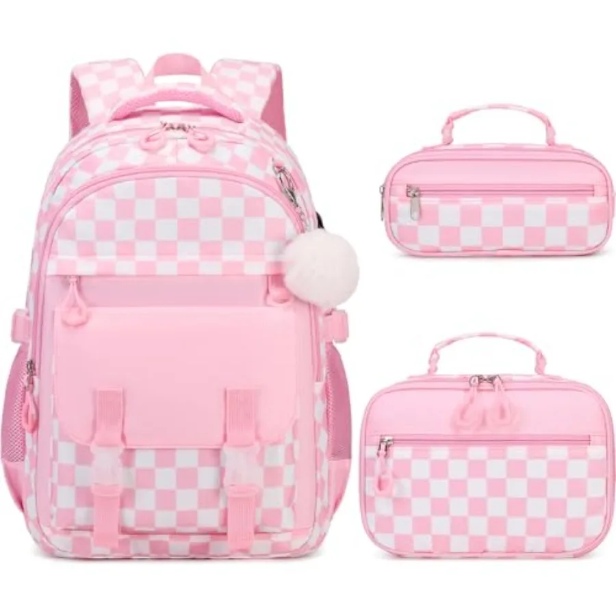 Backpack for Girls, 3PCS Girls Backpack for School with Lunch Bag Pencil Case, Bookbag Kindergarten Elementary Middle School Ba
Backpack for Girls, 3PCS Girls Backpack for School with Lunch Bag Pencil Case, Bookbag Kindergarten Elementary Middle School Ba
