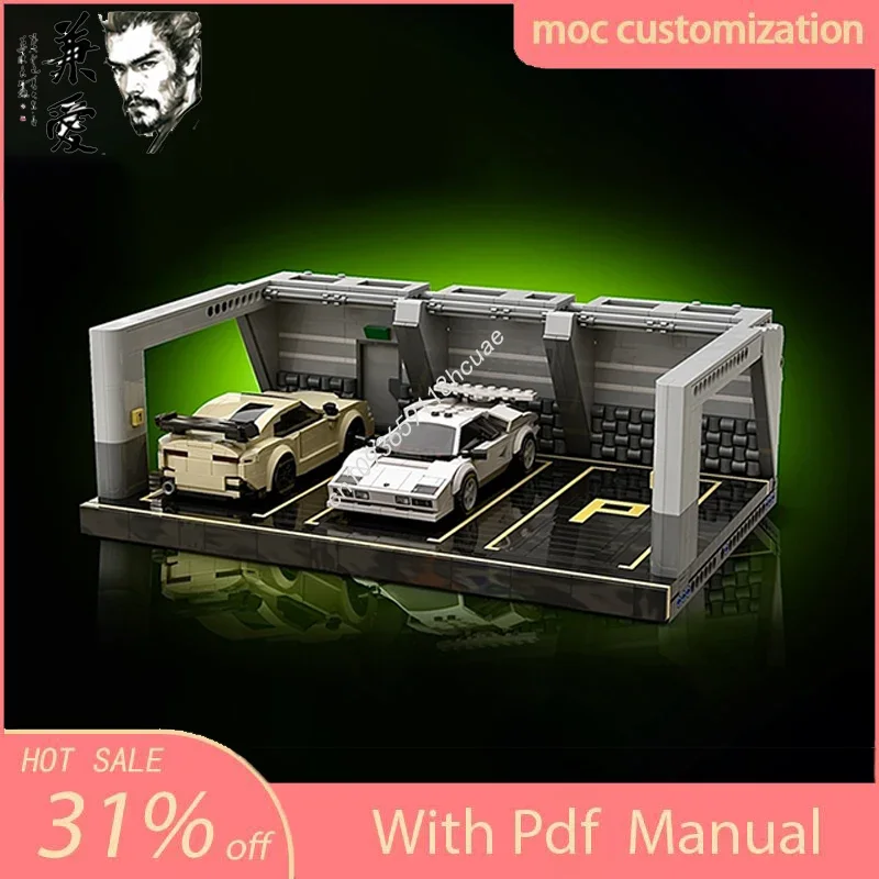 1007PCS MOC Speed Champion City Car Garage Diorama Building Blocks Brick Racing Technique Creative Garage DIY Kids Gifts toys
1007PCS MOC Speed Champion City Car Garage Diorama Building Blocks Brick Racing Technique Creative Garage DIY Kids Gifts toys