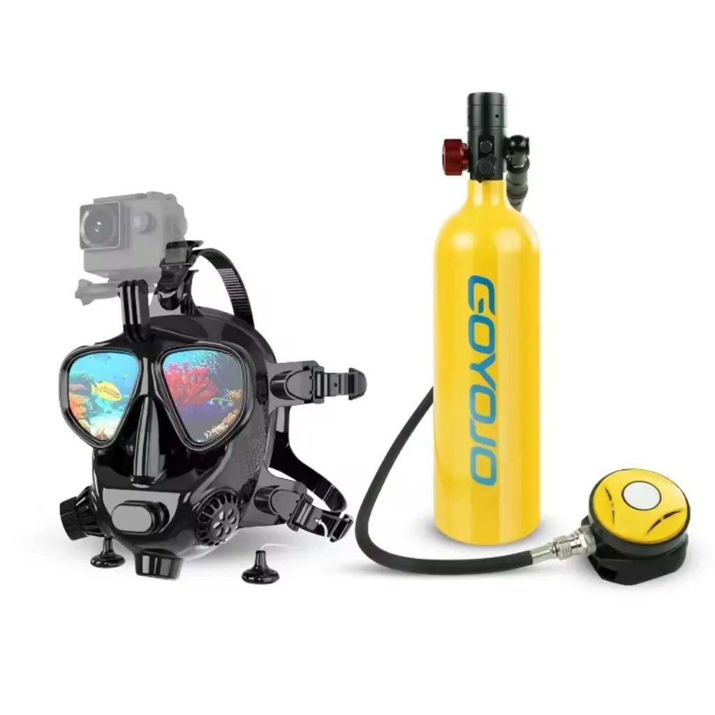 1L Scuba Tank Full Face Diving Mask Capacity Portable Lung Tank Diving Tank Diving Equipment for Emergency Rescue,Snorkeling
1L Scuba Tank Full Face Diving Mask Capacity Portable Lung Tank Diving Tank Diving Equipment for Emergency Rescue,Snorkeling