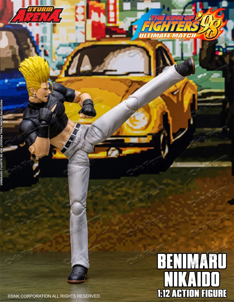 В наличии: Фигурка Benimaru Nikaido KFSA01 1/12 из серии Storm Toys Arena ST King of Fighters '98 Ultimate Tournament, модель для коллекционирования, подарок
В наличии: Фигурка Benimaru Nikaido KFSA01 1/12 из серии Storm Toys Arena ST King of Fighters '98 Ultimate Tournament, модель для коллекционирования, подарок