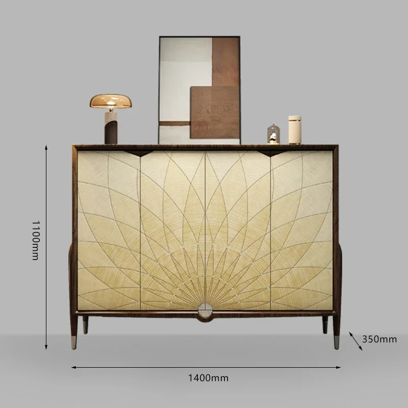 C Solid wood shoe cabinet entrance integrated Italian light luxury villa entrance door living room black walnut modern cabinet
C Solid wood shoe cabinet entrance integrated Italian light luxury villa entrance door living room black walnut modern cabinet