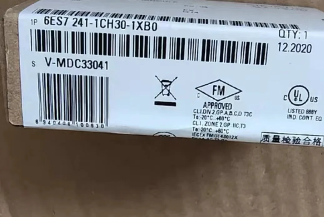 New And Original Packing 6ES7241-1CH30-1XB0 CB1241 RS485 Communication Board
New And Original Packing 6ES7241-1CH30-1XB0 CB1241 RS485 Communication Board