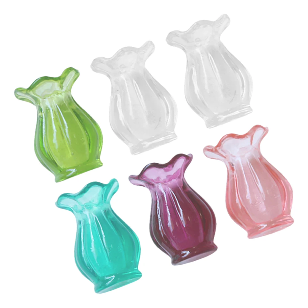 Mini Vase Set Furniture Toy Room Plastic Dollhouse Accessories Decorations for Home
Mini Vase Set Furniture Toy Room Plastic Dollhouse Accessories Decorations for Home