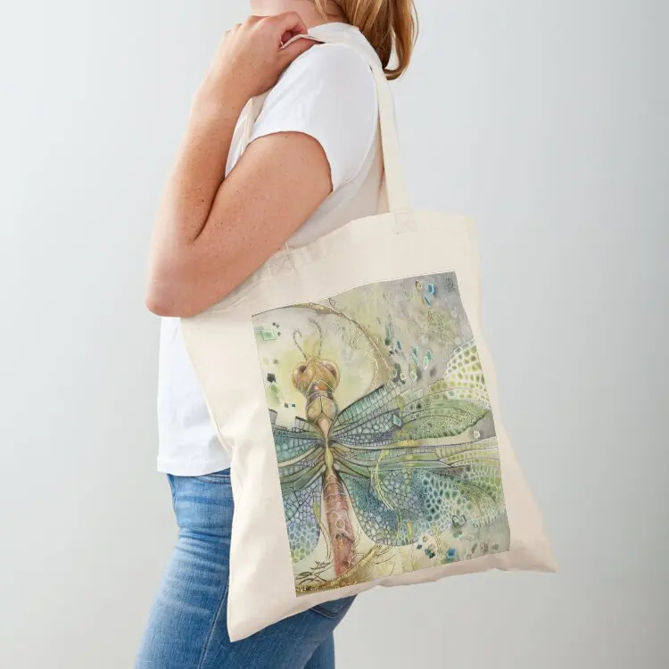 Green Jewel Dragonfly Tote Bag reusable shopping bag canvas tote bags shopper bags for women Women's shopper bag
Green Jewel Dragonfly Tote Bag reusable shopping bag canvas tote bags shopper bags for women Women's shopper bag