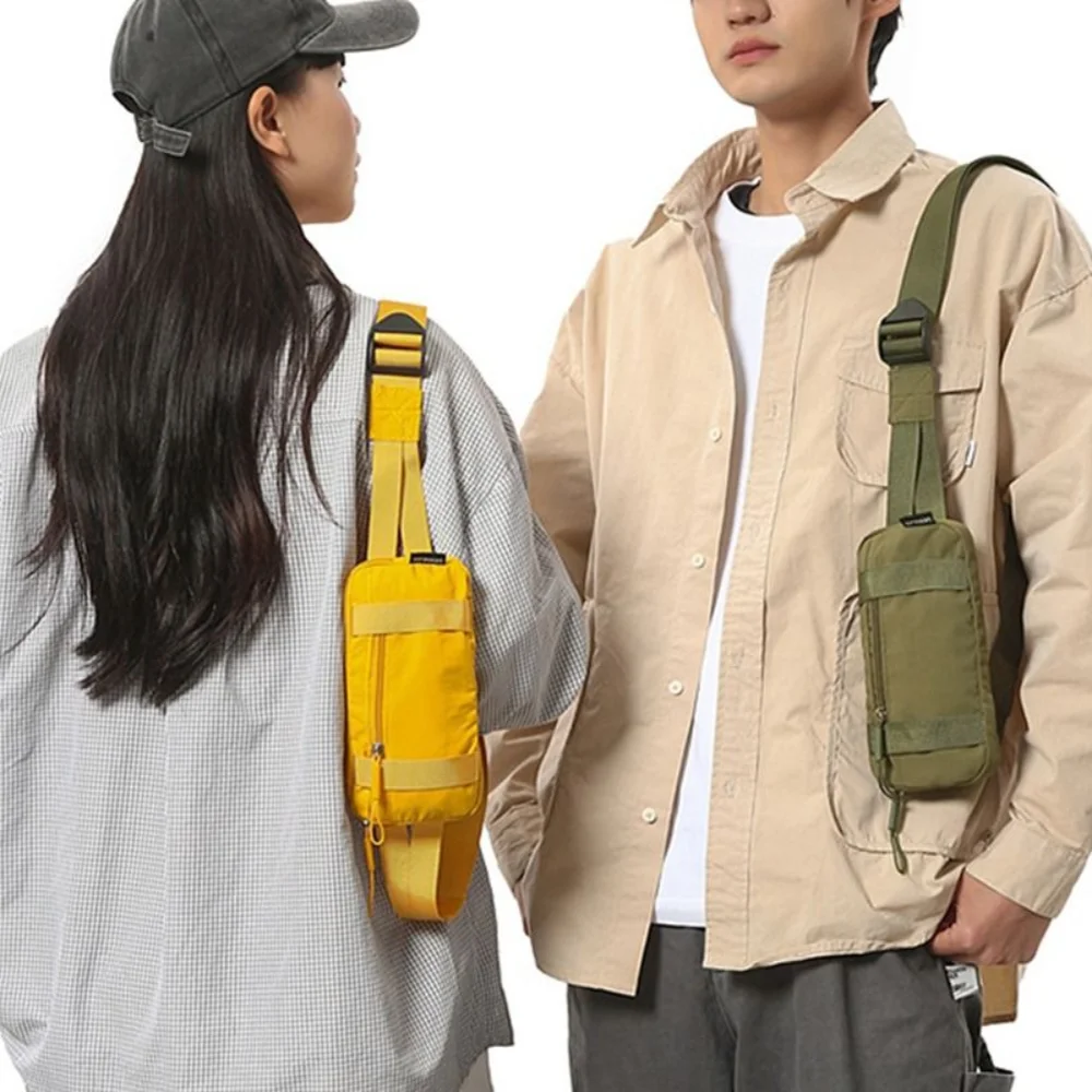 Nylon Men's Chest Bag Large Capacity Korean Style Crossbody Phone Pouch Adjustable Shoulder Multifunctional Waist Bag Travel
Nylon Men's Chest Bag Large Capacity Korean Style Crossbody Phone Pouch Adjustable Shoulder Multifunctional Waist Bag Travel