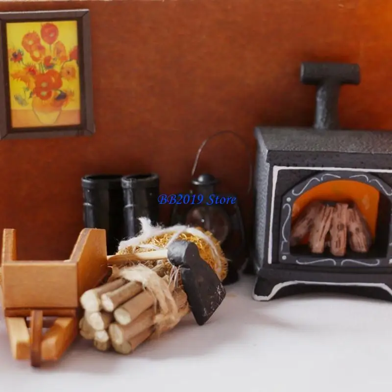 Q0KB Doll House Decoration Ornaments Mini Rubber Shoes/Carts/Fireplaces Model Toy
Q0KB Doll House Decoration Ornaments Mini Rubber Shoes/Carts/Fireplaces Model Toy