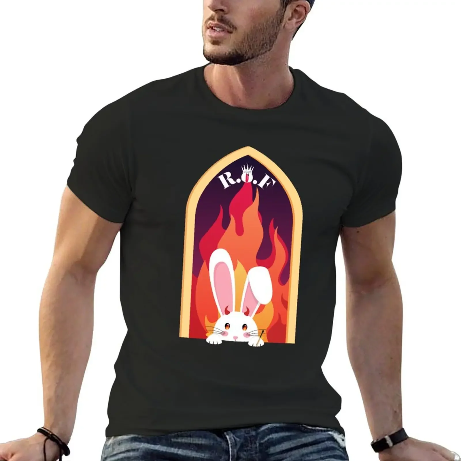 Hell Bunny - Reign of Fire T-Shirt plus size clothes oversized t shirt graphic tee shirt Short sleeve tee mens clothing
Hell Bunny - Reign of Fire T-Shirt plus size clothes oversized t shirt graphic tee shirt Short sleeve tee mens clothing