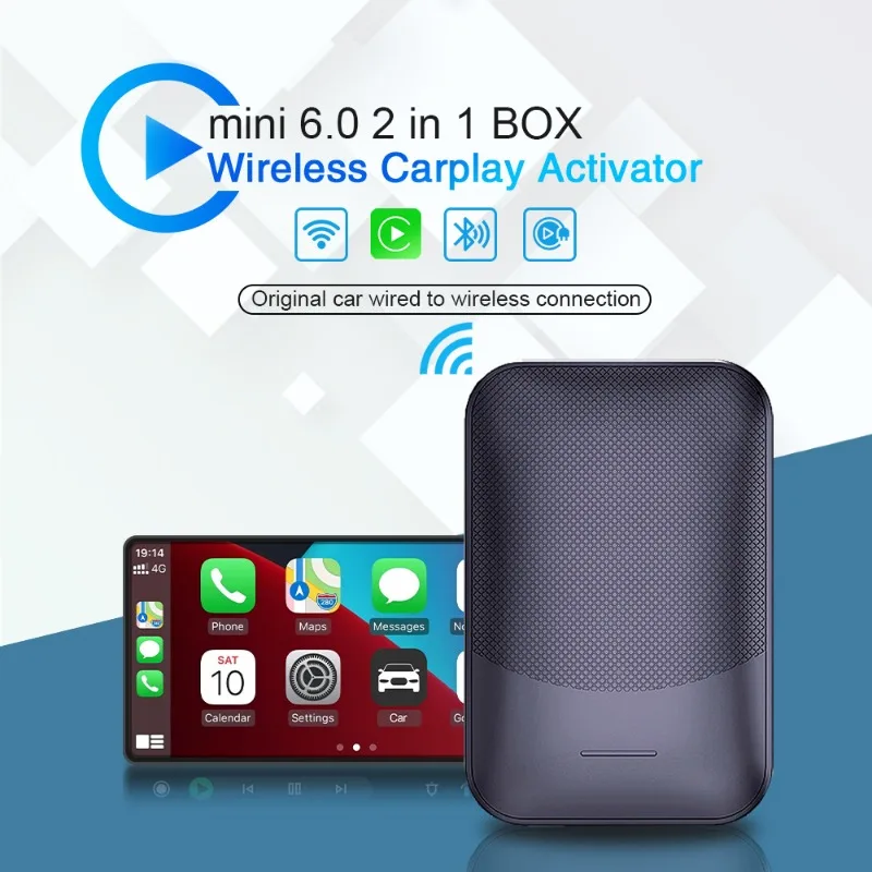 1PC C2Cmini3 Wired To Wireless Carplay Box Dual Channel Wireless Carplay+Wireless Android Auto Bluetooth Wifi
1PC C2Cmini3 Wired To Wireless Carplay Box Dual Channel Wireless Carplay+Wireless Android Auto Bluetooth Wifi