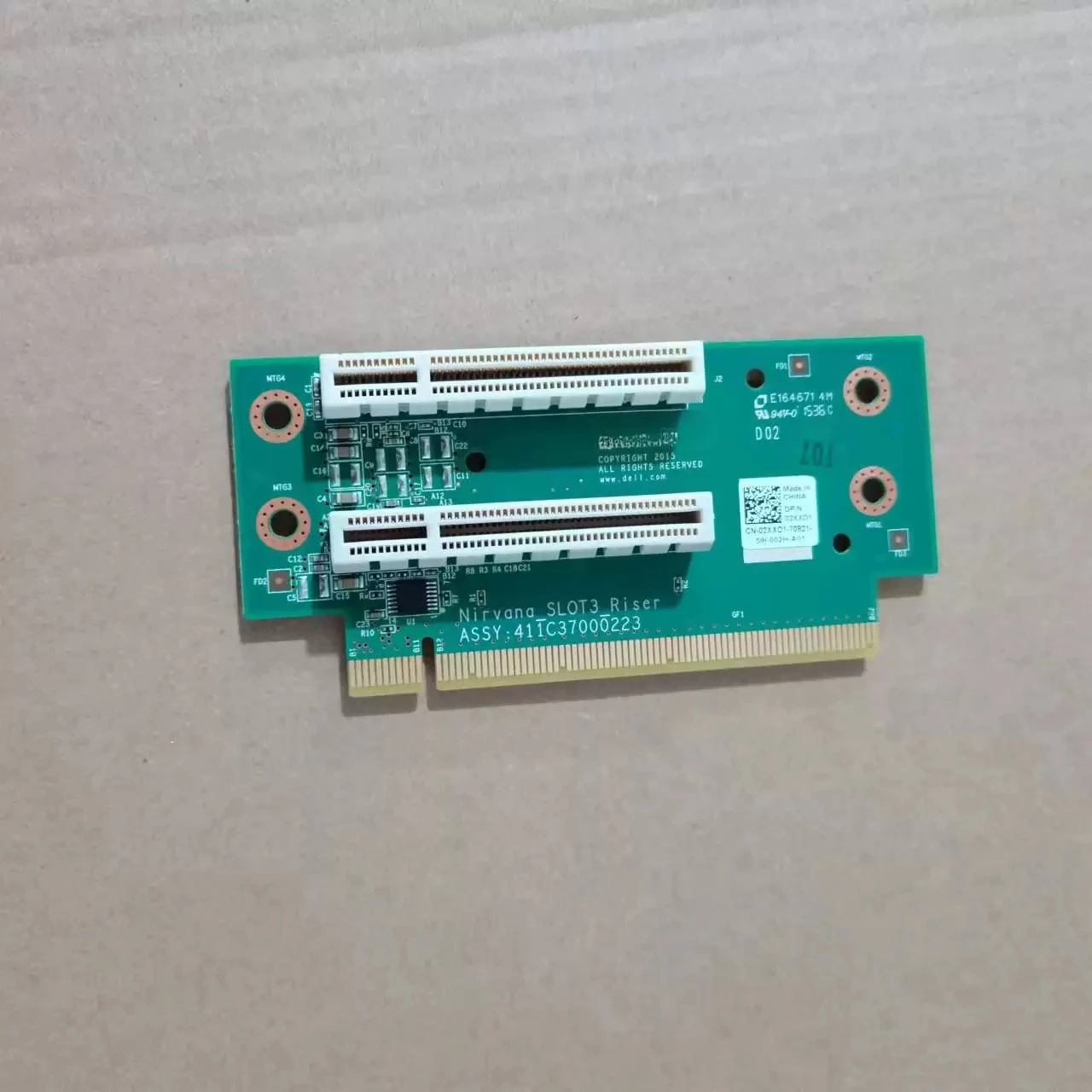 For Dell DSS7500 left and right side PCIE adapter expansion card RCCTN 96GT6 2XXD1
For Dell DSS7500 left and right side PCIE adapter expansion card RCCTN 96GT6 2XXD1