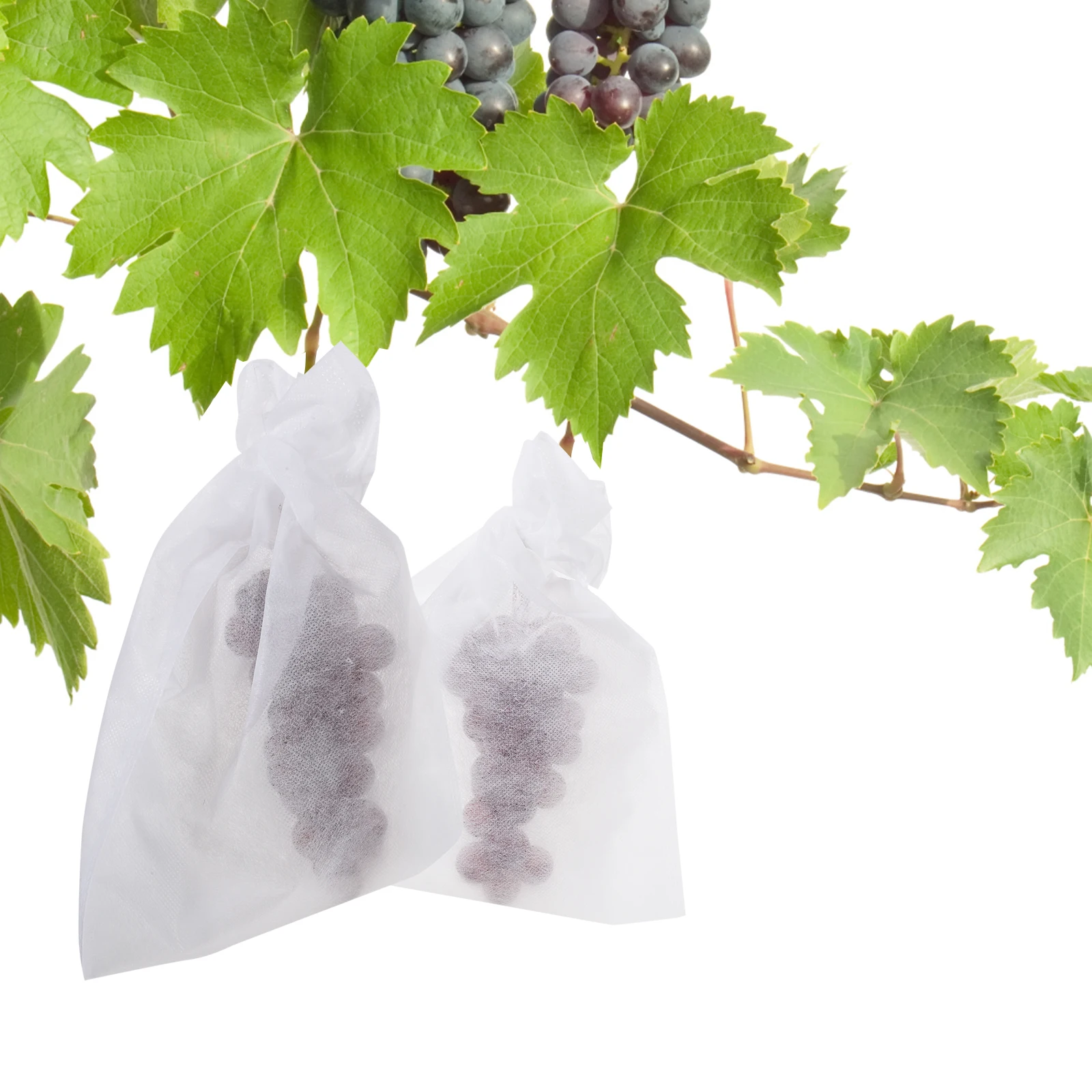100pcs Birdproof Waterproof Fruit Non-woven Fabric Plant Nursery for Growing Plants Fruits Vegetables Breathable Root Bags
100pcs Birdproof Waterproof Fruit Non-woven Fabric Plant Nursery for Growing Plants Fruits Vegetables Breathable Root Bags