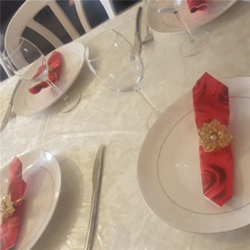AB35-50Pcs Flower Design Napkin Rings Metal Gold Napkin Buckle Napkin Ring Holder
AB35-50Pcs Flower Design Napkin Rings Metal Gold Napkin Buckle Napkin Ring Holder