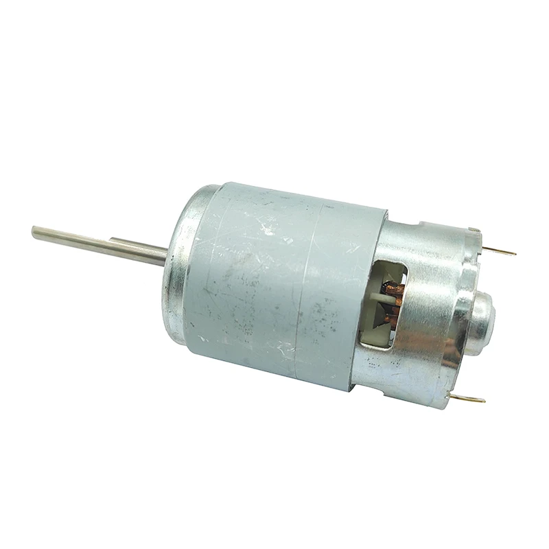 Long Shaft/ D Shaft 775 DC Motor 12V 18V 24V 6900RPM Low Speed Large Torque Ball Bearing Tools Motor
Long Shaft/ D Shaft 775 DC Motor 12V 18V 24V 6900RPM Low Speed Large Torque Ball Bearing Tools Motor